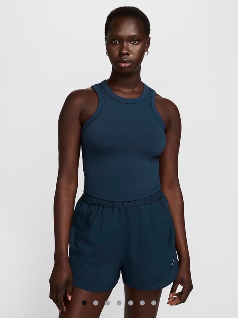 Women’s Navy Racerback Tank Top
